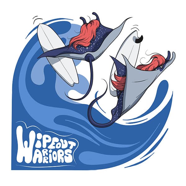 Mantas wipeout