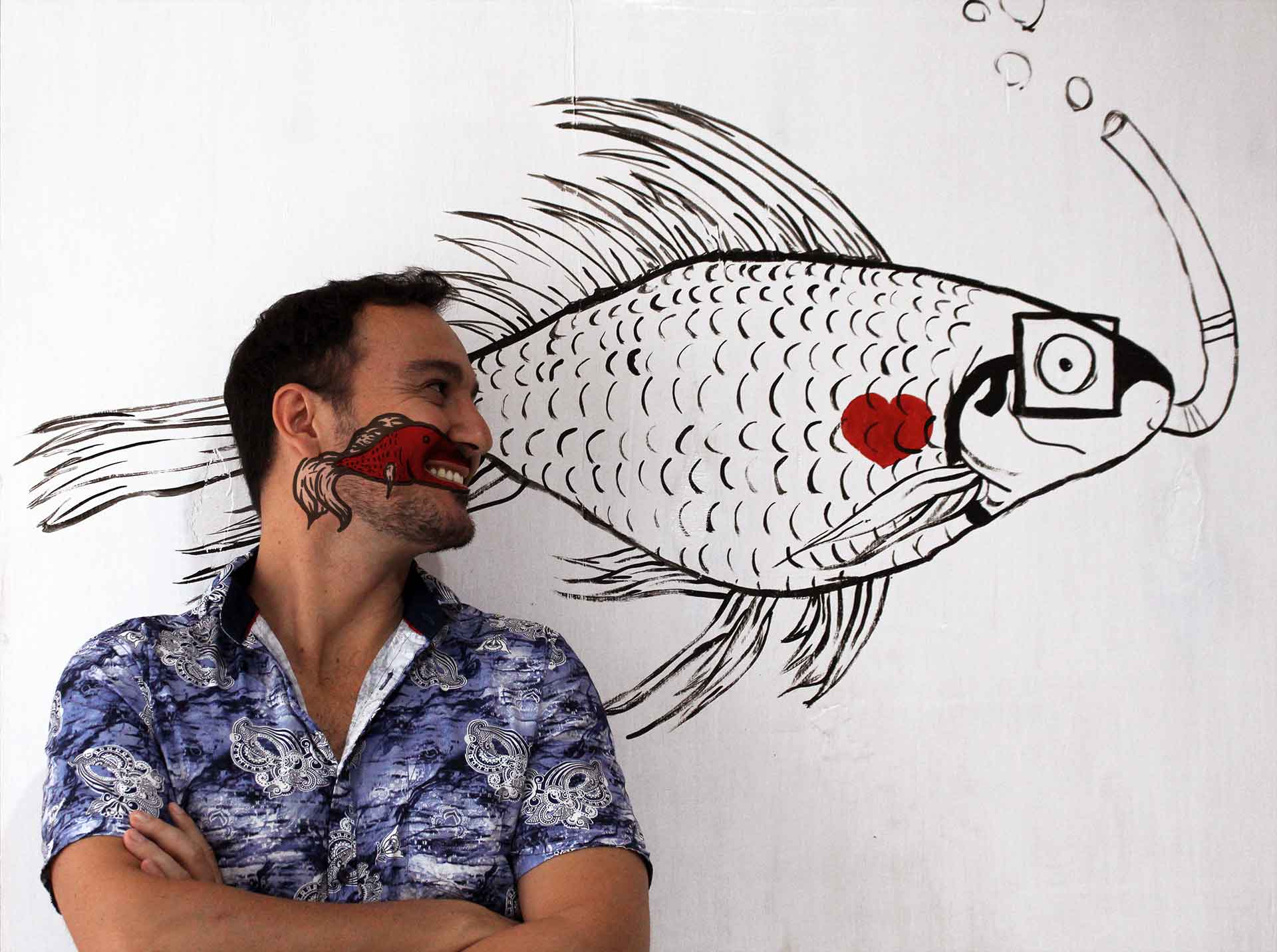 Matteo, the illustrator behind Sea Creatures' Life